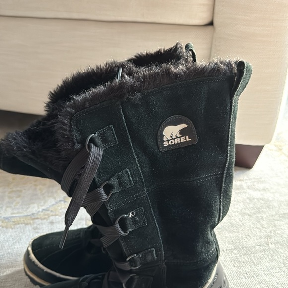 Sorel TIVOLI Suede Water Resistant Boots Size 7.5 - Picture 7 of 9